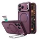 ESR Classic Hybrid Kickstand MagSafe Case for iPhone 18 Pro / 17 Pro - Dark Cherry Matte