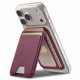 ESR Classic RFID Magnetic MagSafe Wallet - Dark Cherry
