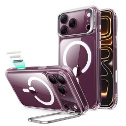 ESR Classic Hybrid Kickstand MagSafe Case for iPhone 18 Pro / 17 Pro - Clear