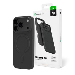 AmazingThing Minimal Air Case for iPhone 18 Pro Max Compatible with MagSafe - Black