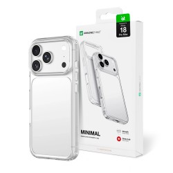 AmazingThing Minimal Drop Proof Case 3 Lens for iPhone 18 Pro Max - Clear