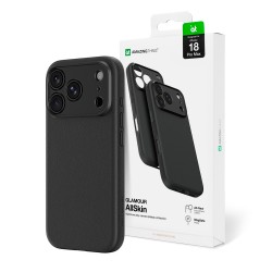 AmazingThing Glamour AllSkin iPhone 18 Pro Max Case with Camera Cover, MagSafe Compatible - Black