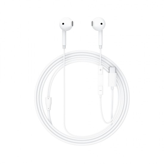 Acefast L13 In-Ear Wired Headphones with USB-C Microphone - White