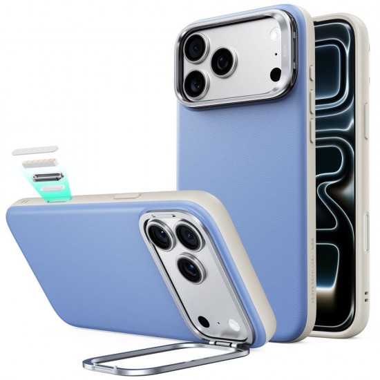 ESR Atelier Kickstand MagSafe Case for iPhone 18 Pro / 17 Pro - Light Blue