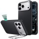 ESR Leather Kickstand MagSafe Case for iPhone 18 Pro Max / 17 Pro Max - Black