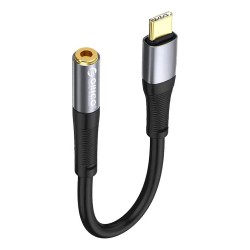 Orico AXC-02 USB-C to 3.5 mm jack audio cable 20 cm - black