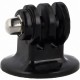 Sports Camera Mount with GoPro Tripod Mount - Black