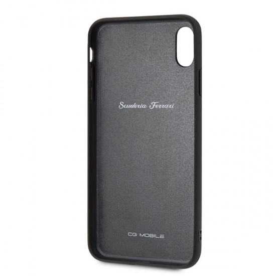 Ferrari Hardcase FEOVEHCI65BK iPhone Xs Max black/black Off Track Victory