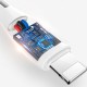 Dudao USB / Lightning 3A 1m white cable (L2L 1m white)