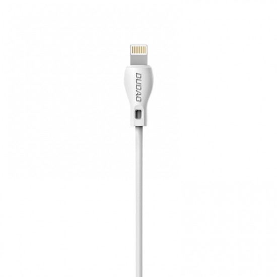 Dudao cable USB / Lightning cable 2.4A 1m white (L4L 1m white)