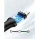 Ugreen US287 60116 USB-A / USB-C 2A cable 1m - black