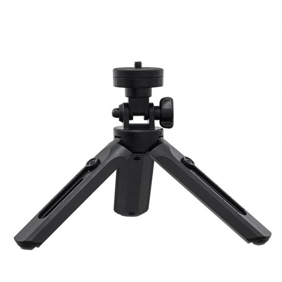 Mini tripod selfie stick holder for phone camera GoPro 16 - 21 cm black