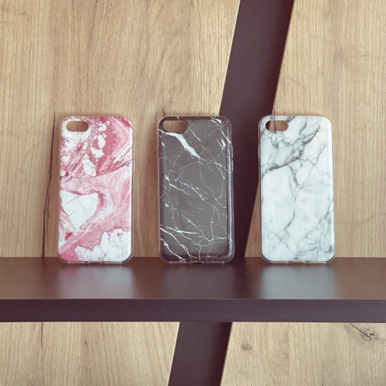 Wozinsky Marble TPU case cover for Xiaomi Mi 10 Lite black