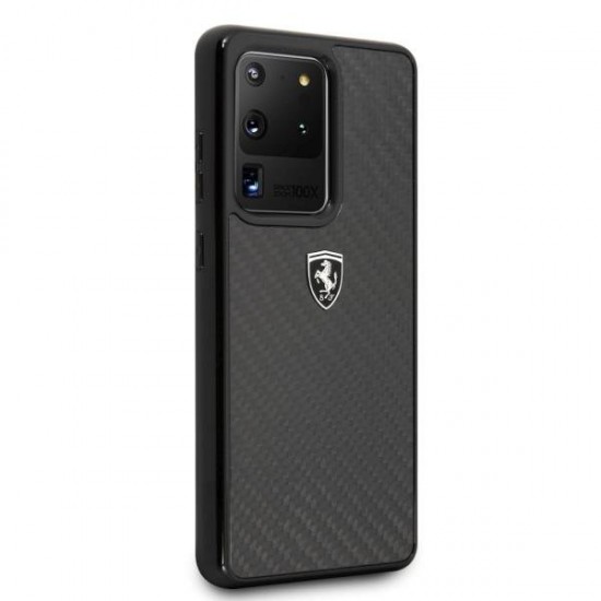 Ferrari Carbon Heritage Case for Samsung Galaxy S20 Ultra - Black