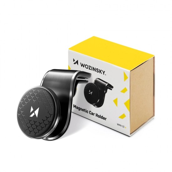 Wozinsky Magnetic Car Grille Mount 360 Black (WMH-03)