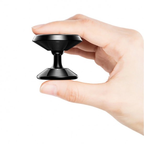 Wozinsky Magnetic Car Mount for Dashboard 360 Self-Adhesive Black (WMH-05)