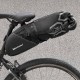 Wozinsky spacious bicycle saddle bag saddle bag large 12l black (WBB9BK)