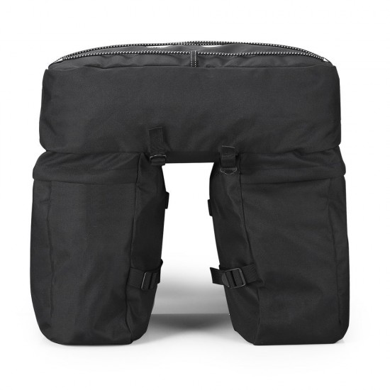 Wozinsky 60L spacious bike rack bag (rain cover included) black (WBB13BK)