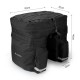Wozinsky 60L spacious bike rack bag (rain cover included) black (WBB13BK)