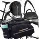 Wozinsky large bike rack bag 35l + rain cover black (WBB19BK)