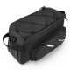 Wozinsky Bike Pannier Rack Bag with Shoulder Strap 9L (Rain Cover Included) Black (WBB22BK)