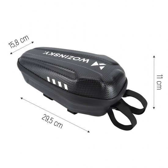 Wozinsky Waterproof Scooter Handlebar Bag 3L Black (WSB4BK)