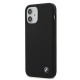 BMW Silicone Signature Case for iPhone 12 mini - Black