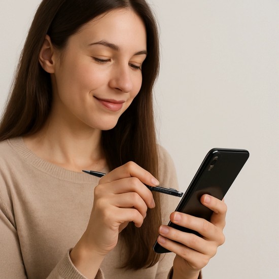 Wozinsky pen stylus for smartphone tablet touch screens, black