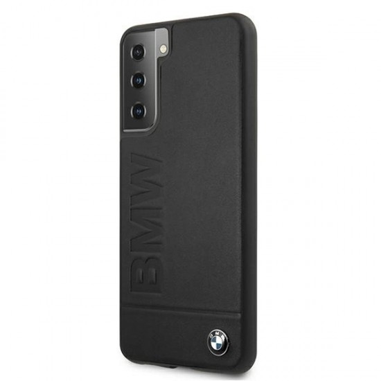 BMW Signature Logo Imprint Case for Samsung Galaxy S21+ - Black