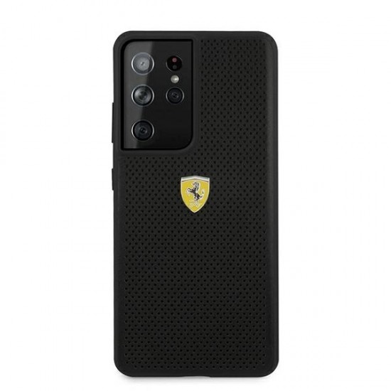 Ferrari FESPEHCS21LBK S21 Ultra G996 black/black hardcase On Track Perforated