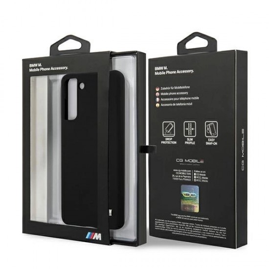 BMW Silicone M Collection Case for Samsung Galaxy S21+ - Black