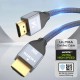Wozinsky HDMI 2.1 Cable 8K 60 Hz 48 Gbps / 4K 120 Hz / 2K 144 Hz 3 m Silver (WHDMI-30)
