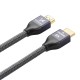 Wozinsky HDMI 2.1 Cable 8K 60 Hz 48 Gbps / 4K 120 Hz / 2K 144 Hz 3 m Silver (WHDMI-30)