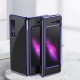 Plating Case hard case Electroplating frame Cover for Samsung Galaxy Fold blue
