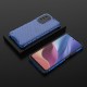 Honeycomb Case armor cover with TPU Bumper for Xiaomi Redmi K40 Pro+ / K40 Pro / K40 / Poco F3 blue