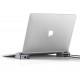 Hub Joyroom S-H121 USB-C stand - USB-A 3.0 / RJ45 / HDMI / USB-C / Thunderbolt for MacBook Pro - gray