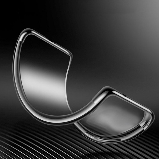 Clear Color Case Gel TPU Electroplating frame Cover for Xiaomi Redmi Note 10 5G / Poco M3 Pro black