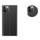 Sleep Case Bookcase Type Case with Smart Window for iPhone 13 Pro black