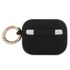 Guess GUAPSSSK AirPods Pro cover black/black Silicone Vintage Script