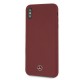 Mercedes Silicone Line Case for iPhone Xs Max - Red