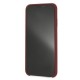 Mercedes Silicone Line Case for iPhone Xs Max - Red