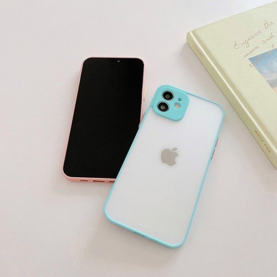 Milky Case Silicone Flexible Translucent Case for Xiaomi Redmi 9T Blue