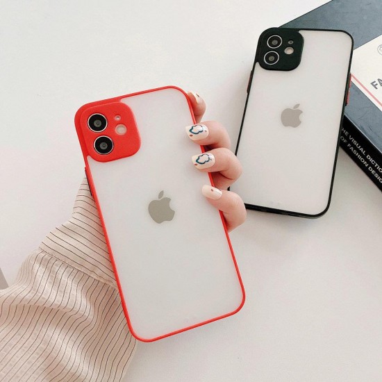 Milky Case silicone flexible translucent case for Samsung Galaxy A22 4G black