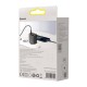 Baseus Compact fast charger 2x USB / USB Type C 30W 3A Power Delivery Quick Charge black (CCXJ-E01)