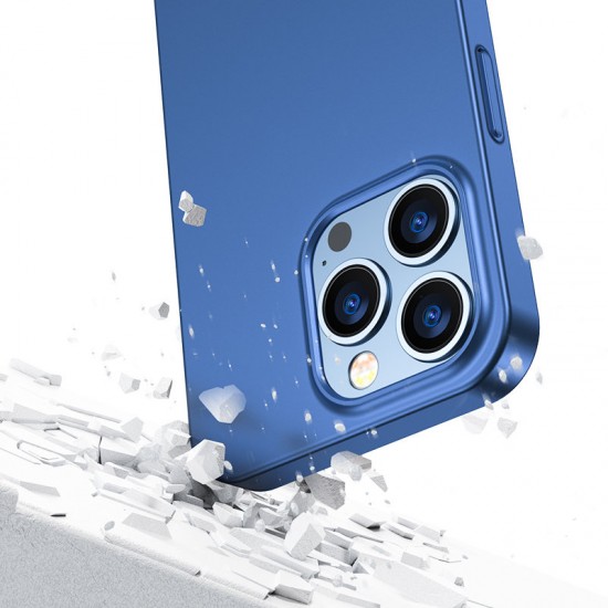 Joyroom 360 Full Case front and back cover for iPhone 13 Pro Max + tempered glass screen protector blue (JR-BP928 blue)