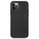 AMG Leather Hot Stamped Case for iPhone 12 Pro Max - Black
