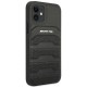 AMG Leather Debossed Lines case for iPhone 12 mini - black