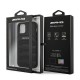 AMG Leather Debossed Lines case for iPhone 12 mini - black