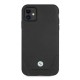 BMW Leather Perforate Case for iPhone 11 / Xr - Black
