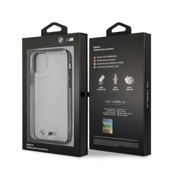 BMW Sandblast Case for iPhone 12 Pro Max - Transparent